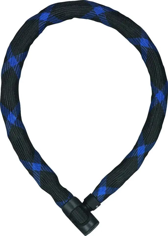 ABUS Kettenschloss IVERA Chain 7210 – Fahrradschloss mit hochflexibler IvyTex-Kunstfaserummantelung – ABUS Sicherheitslevel 8