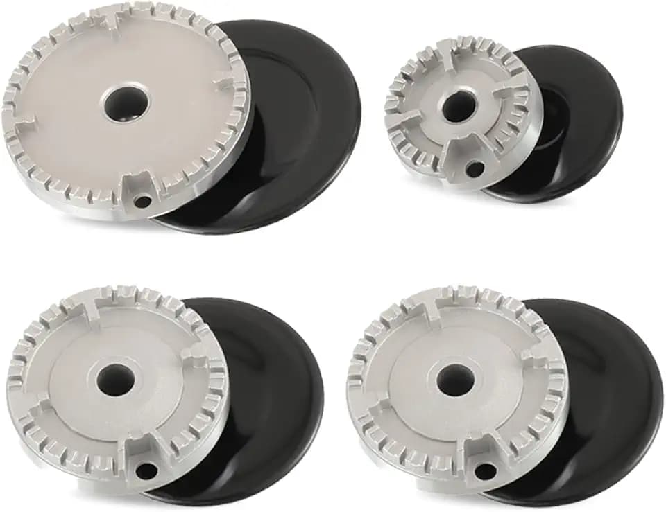 Gas Stove Burner Caps Set for Most Gas Stove Burners