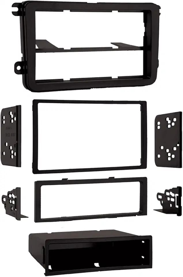 Metra 99-9011 Single DIN Installation Multi-Kit for Select 2005-2009 Volkswagen Vehicles, Black