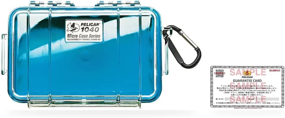 Pelican 1040 Micro Case (Blue/Clear)
