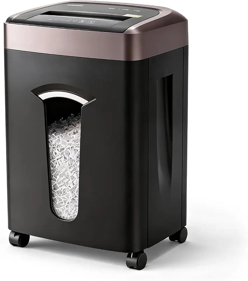Wingwise 16 Sheets Micro Cut Paper Shredder Heavy Duty for Home Office