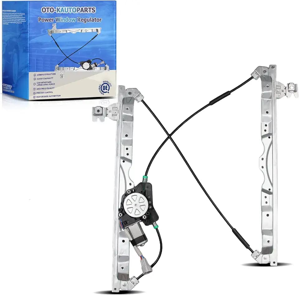 Front Driver Window Regulator w/Motor Compatible with Nissan Pathfinder