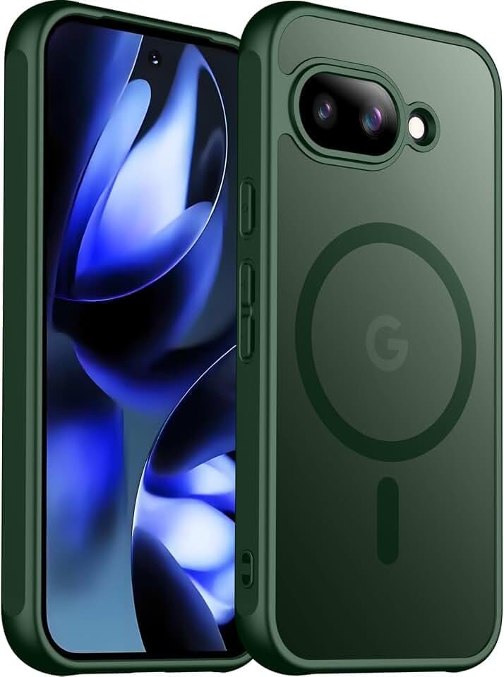 SPIDERCASE Magnetic for Google Pixel 9A Case, Green