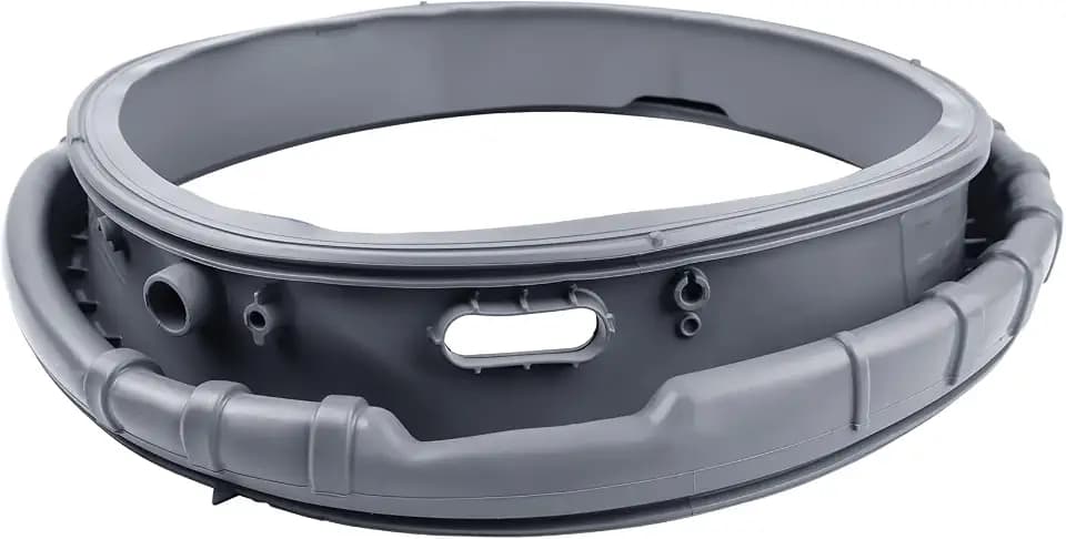 DC64-02805A Washer Door Boot Seal Gasket Bellow Diaphragm for Samsung WF393BTPARA WF393BTPAWR WF395BTPARA WF395BTPASU WF395BTPAWR WF405ATPASU WF405ATPAWR, for DC97-17041A DC97-17041B 2813214 PS4211765