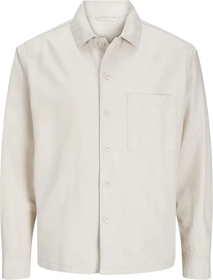 Jack & Jones Herren Jjeurban Edge Overshirt Ls Sn Langarmhemd (1er Pack)
