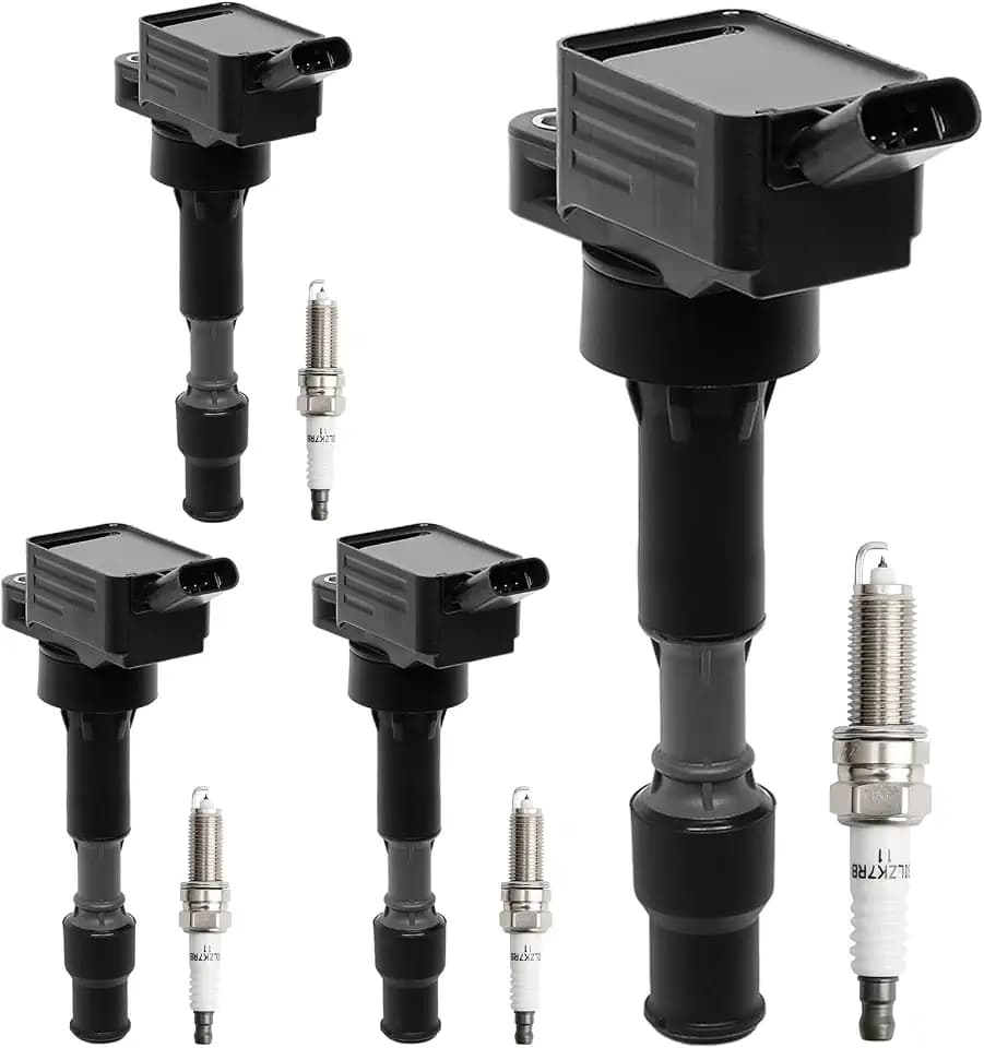 UF816 Ignition Coil Packs & Spark Plugs (Set of 4)