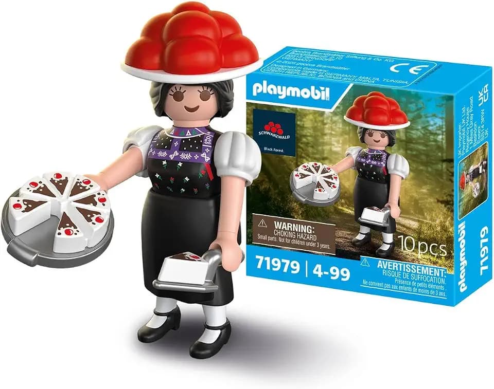 PLAYMOBIL 71979: Schwarzwald Marie in Tracht, mit Bollenhut und Schwarzwälder Kirschtorte
