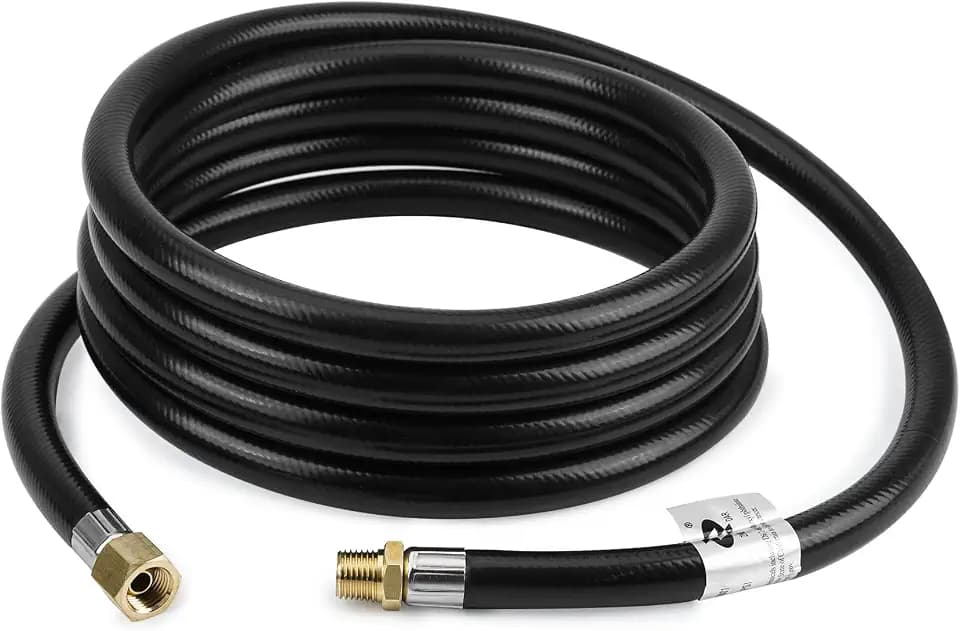 onlyfire Propane Extension Hose, 5/16in ID 1/4 MNPT x 1/4 Female Flared B