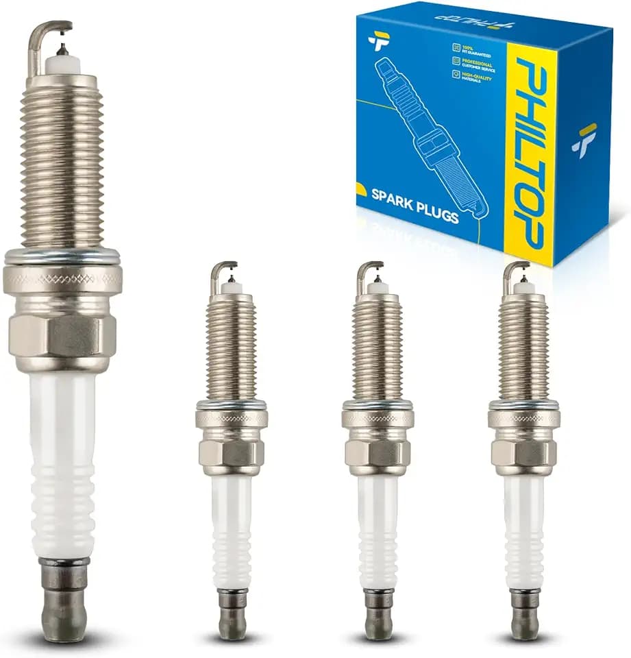 PHILTOP 4-Pack Iridium LKAR6AIX-11 Spark Plugs for Sentra, Rogue, Altima