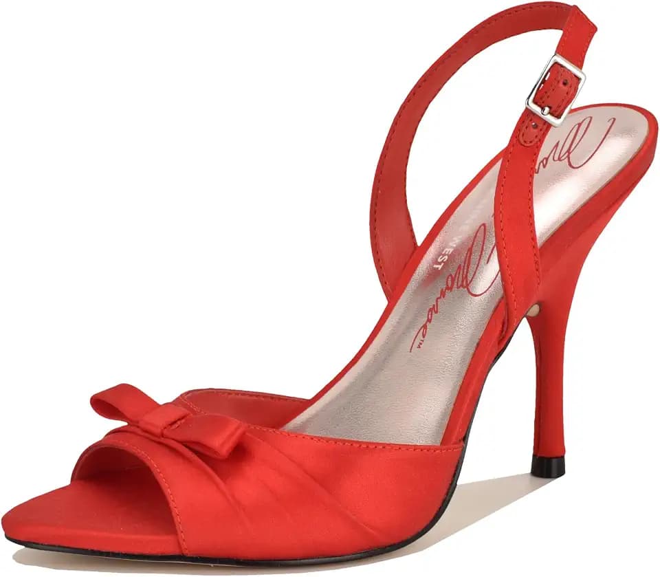 Nine West x Marilyn Monroe Women's Vixxie Heeled Sandal