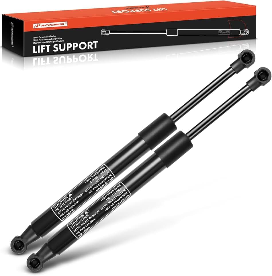 A-Premium Tailgate Rear Trunk Lift Supports Shock Struts Compatible with Select BMW Models - 128i, 135, Convertible/Coupe E88/E82 Series 2008-2013 - Replace# 41627166758(2PC Set)