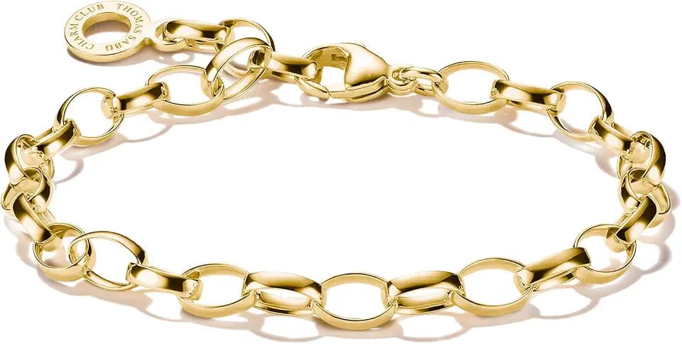 THOMAS SABO Charm Club Original Armband – 925 Silber klassisches Armband für Original Charms