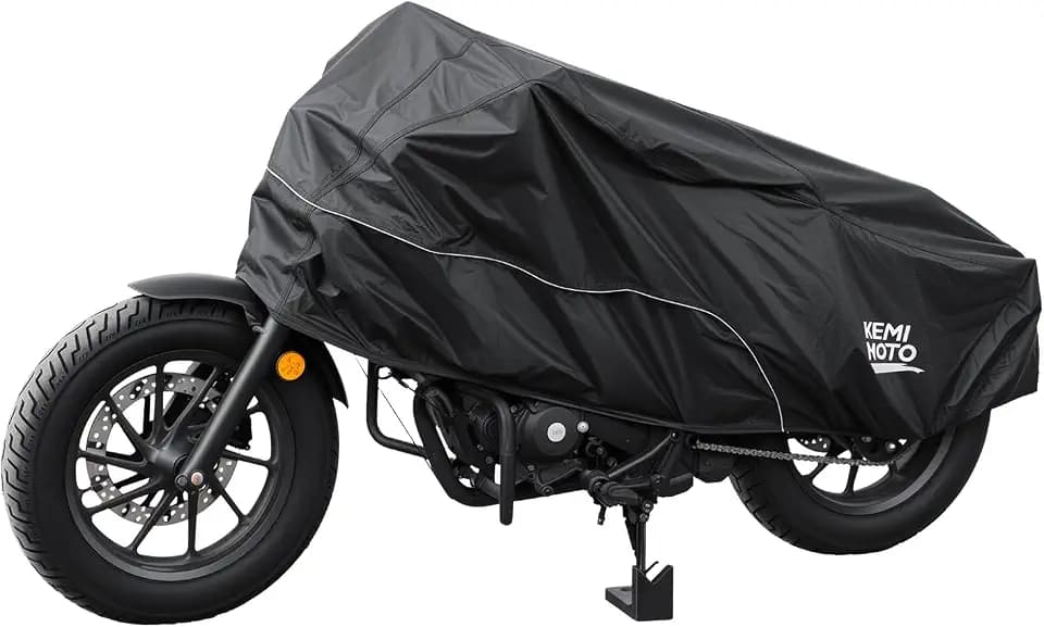 KEMIMOTO Motorcycle Half Cover Outdoor Waterproof Cover it for Rebel CMX