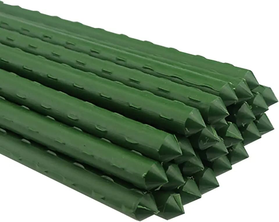 Sunnyglade 50 PCS 48" Plant Stakes Garden Tomato Sticks for Outdoor Plants
