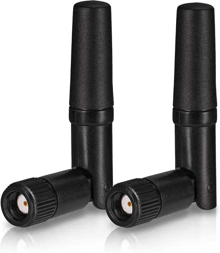 Eightwood Small WiFi Antenna Dual Band 2.4GHz 5GHz RP-SMA Antenna (2-Pack)