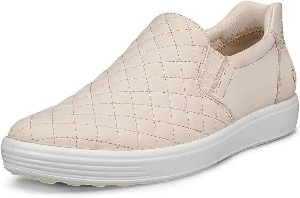 ECCO Soft 7 Quilted Easy Slip-On Sneakers