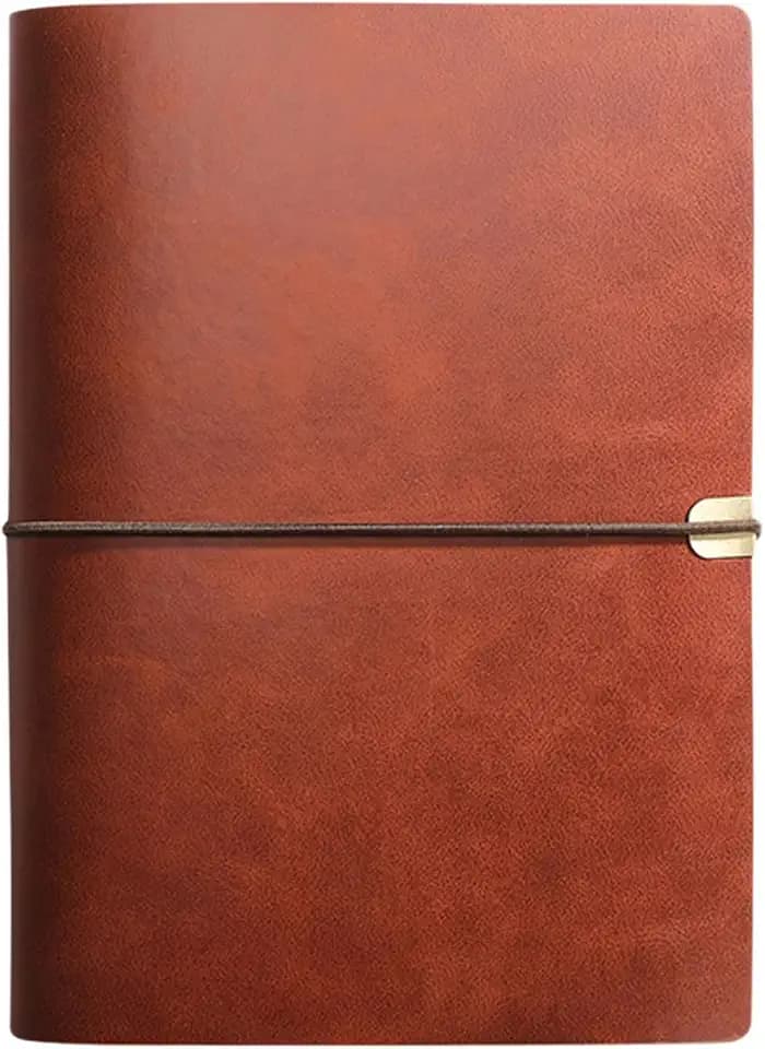 Leder Notizbuch A5 Nachfüllbar, Lederbuch Nachfüllbares Leder-tagebuch
