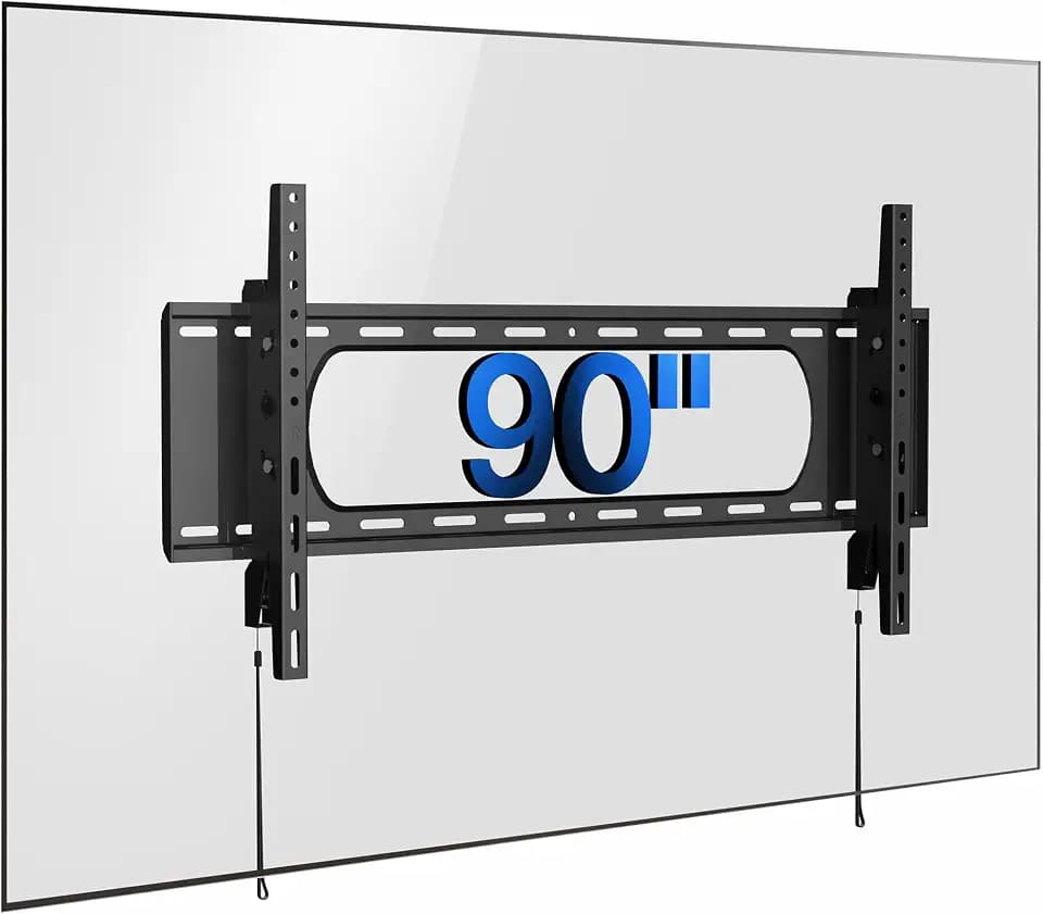 VIVO Black TV Wall Mount with Tilt for 43-90 in Screens, MOUNT-VW090T
