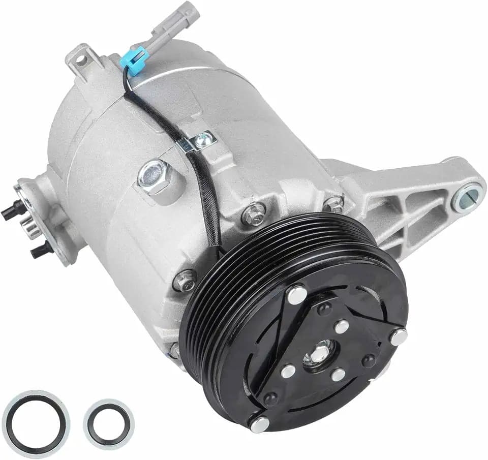 New AC Air Condition Compressor with Clutch for Chevrolet Impala 2006-2011 3.5L 3.9L (NOT fits 5.3L), for Chevy Malibu & Pontiac G6 (2006 3.9L ONLY), for Chevy Monte Carlo 06-07 3.5 3.9