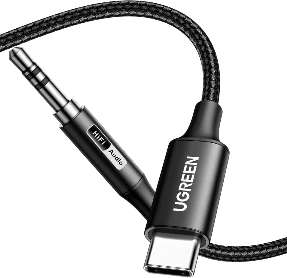 UGREEN USB C to Aux Cable Adapter Type C 3.5mm Male Stereo Audio Cord 3.3FT