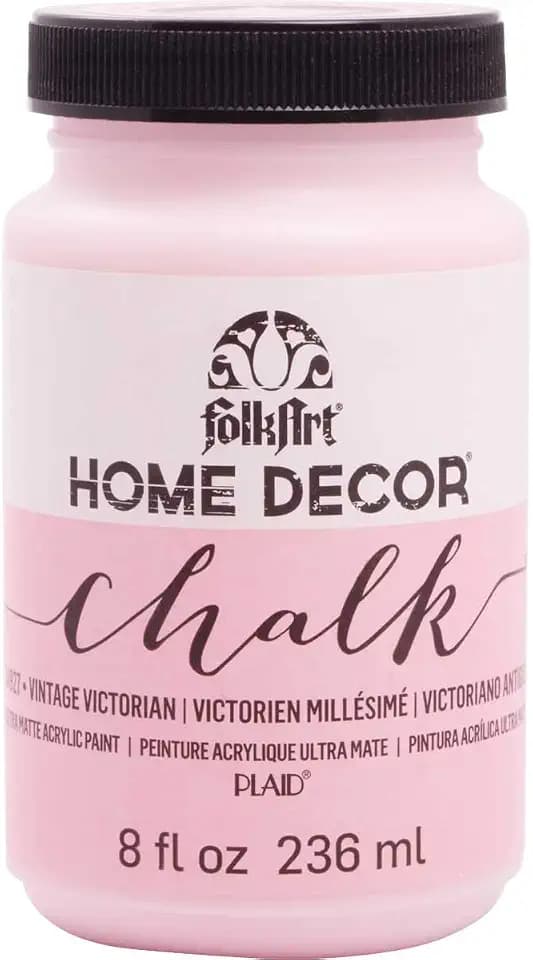 FolkArt 34927 Home Decor Chalk Furniture & Craft Paint in Assorted Colors, 8 ounce, Vintage Victorian