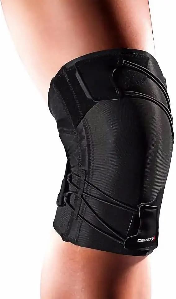 Zamst RK-1 Plus Kniebandage – Funktionelle Bandage für IT-Band-Syndrom und Läuferknie, Schwarz