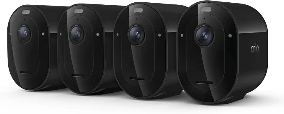 Arlo Pro Wireless Security Camera 2K HDR (6th Gen) - 4-Cam