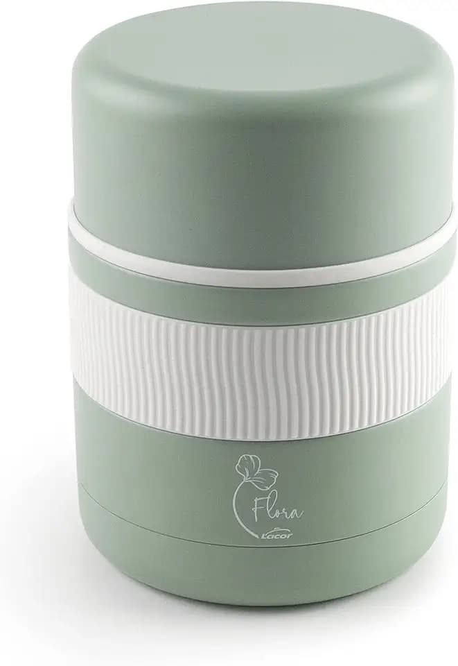 LACOR 62636 Isolierflasche für Lebensmittel, Edelstahl, Grün