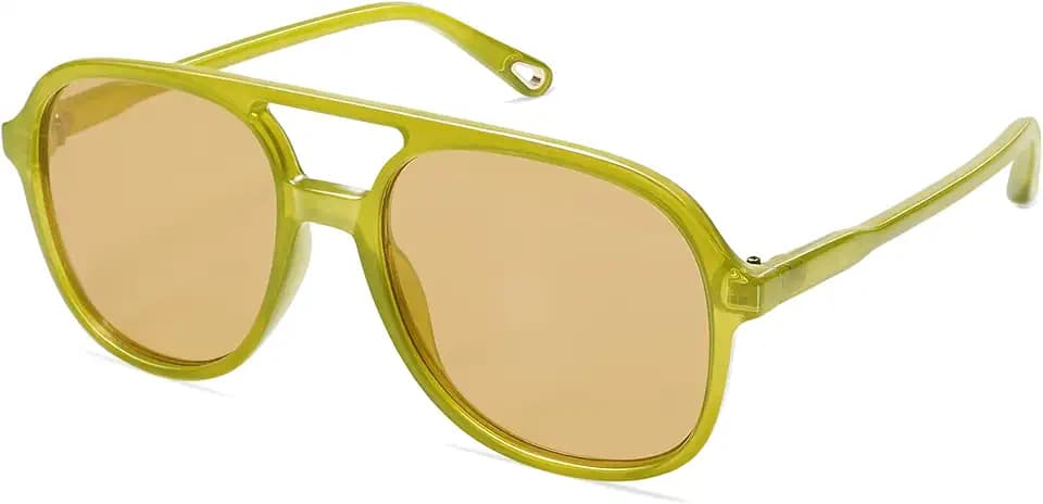 SOJOS Retro Polarized Aviator Sunglasses Womens Mens SJ2174