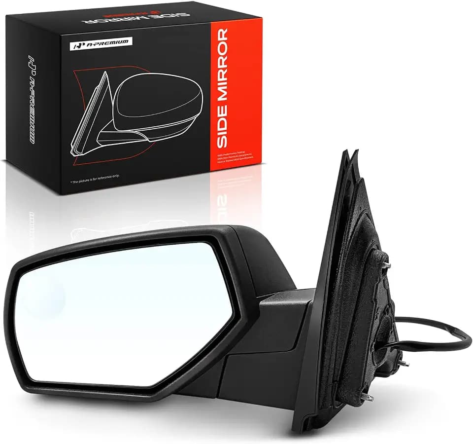 A-Premium Driver Side Power Door Mirror Compatible with Chevy, GMC