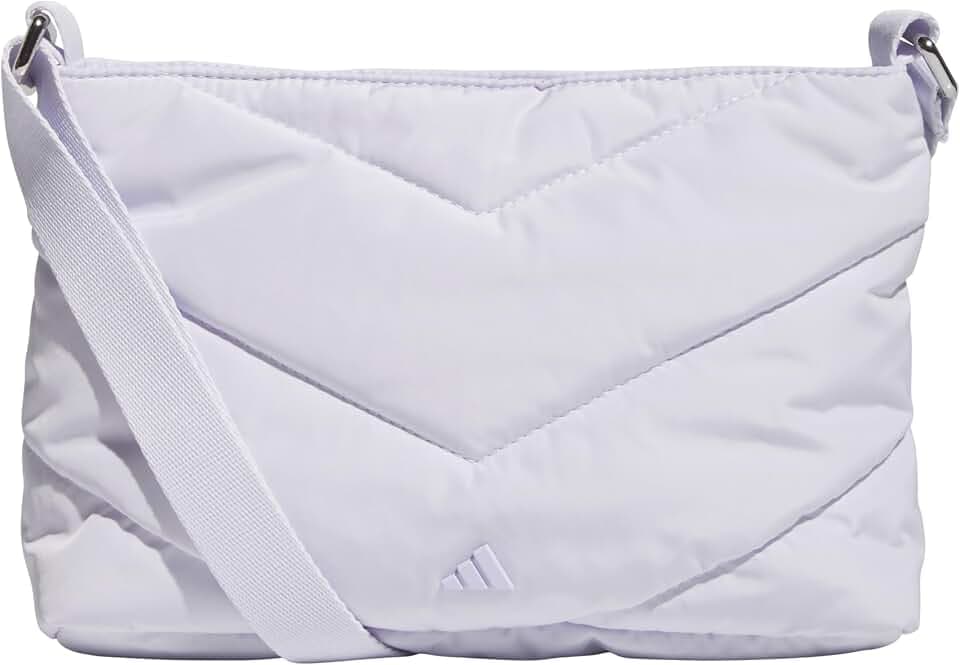 adidas Quilted Puffer Crossbody Shoulder Bag