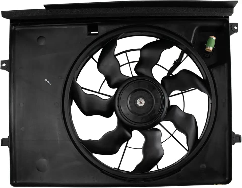 TRQ Radiator Cooling Fan Assembly