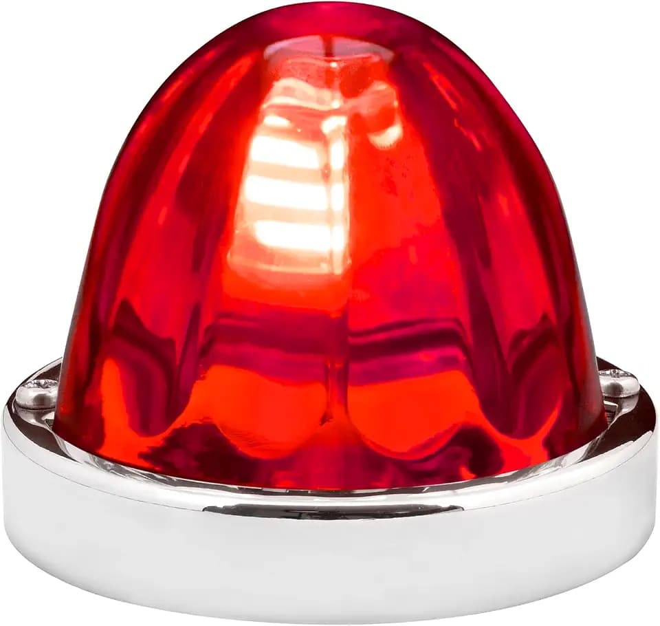 GG Grand General 92432 Stainless Steel Red Watermelon Glass Lens Kit for #1156, Bulb not Included