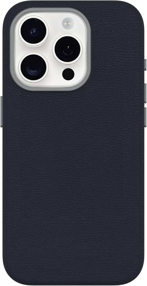 OtterBox iPhone 15 Pro Symmetry Series Cactus Leather - Blue Sentiment