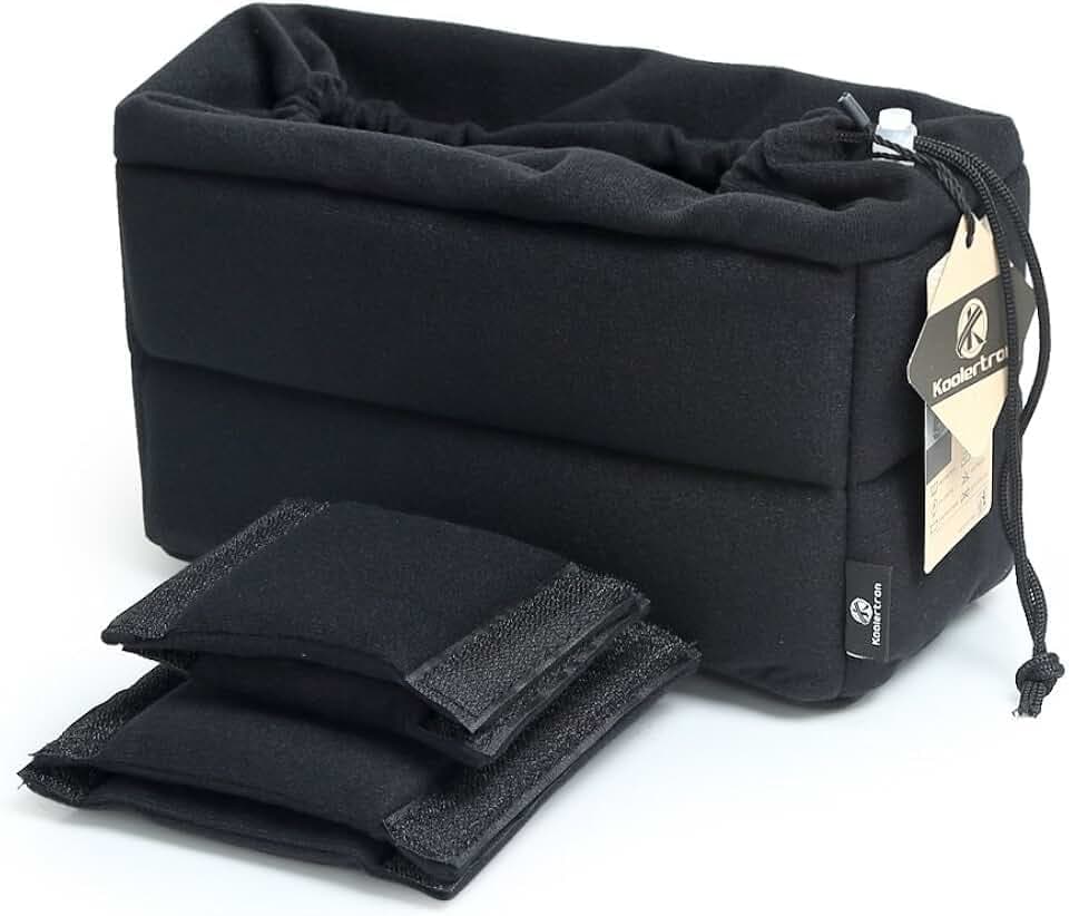Koolertron Shockproof Camera Bag Insert with Adjustable Dividers
