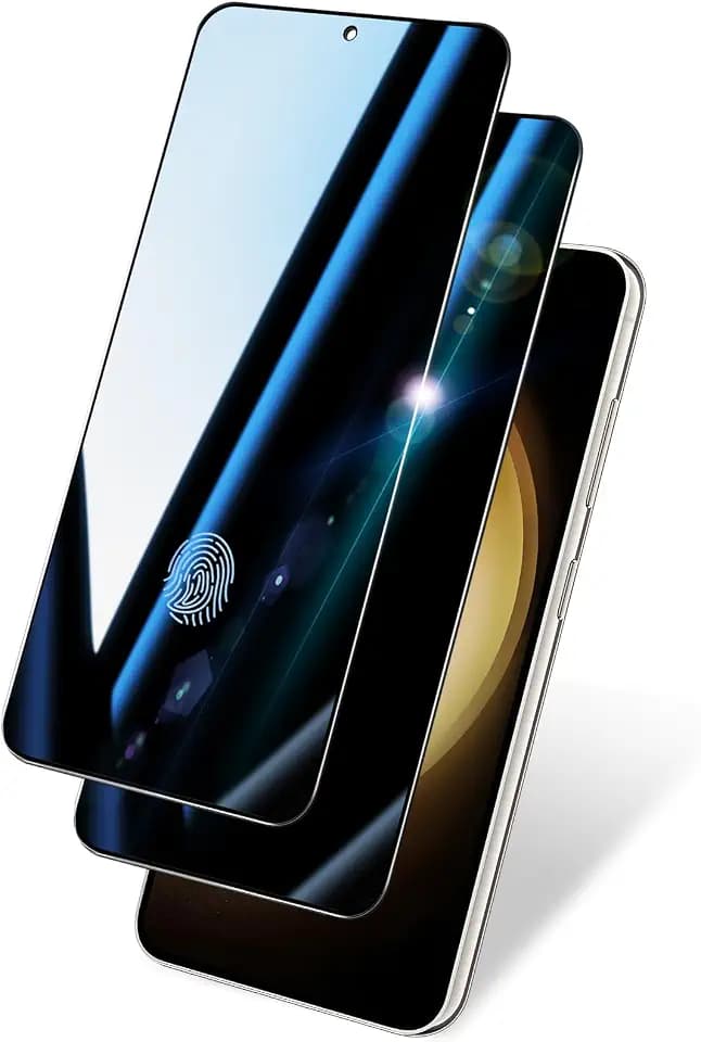 2 Pack Privacy Screen Protector for Samsung Galaxy S23