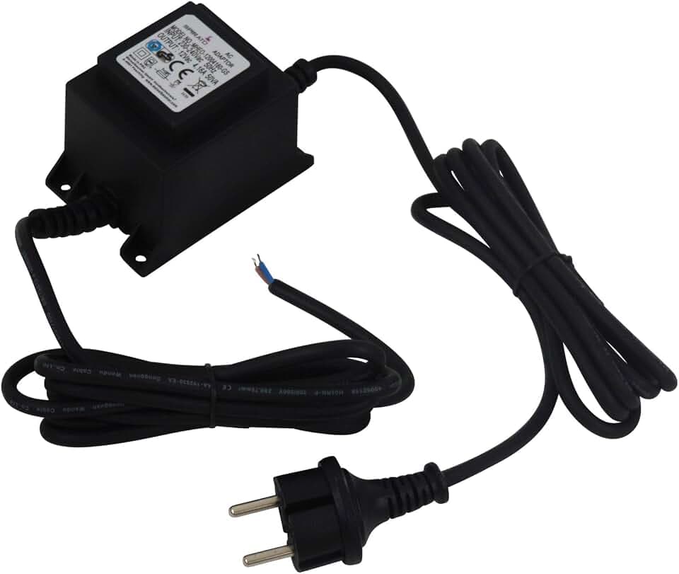 Sicherheitstrafo 12V 50W | Für Poolbeleuchtung und Unterwasserlicht