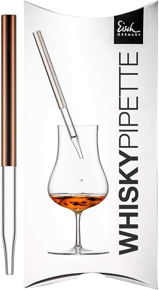 Eisch Gentleman Whisky Pipette im Geschenkkarton (Kupfer)