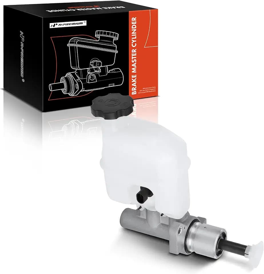 A-Premium Brake Master Cylinder with Reservoir and Sensor