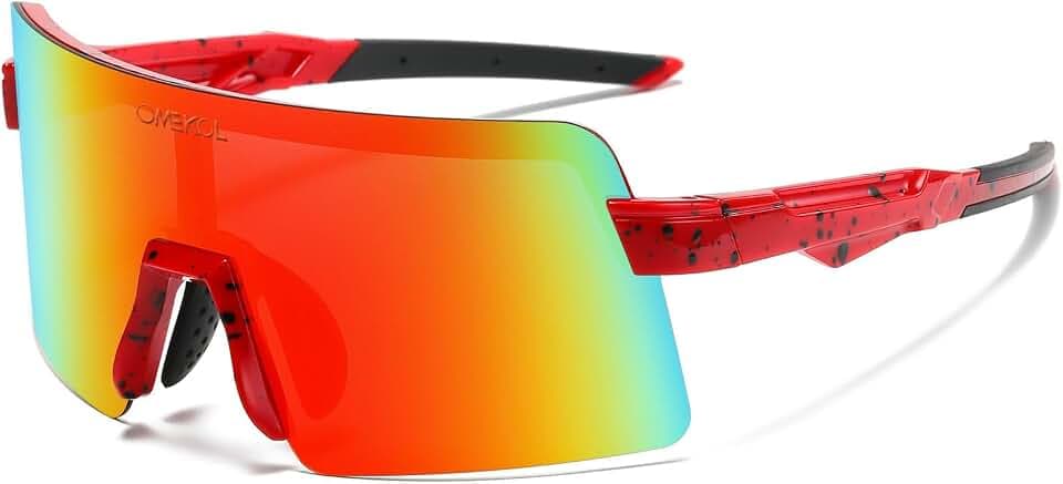 Two Sizes For Adults and Youth Polarized Sunglasses Men Women Outdoor Sport Baseball Glasses UV400 Cycling Eyewear