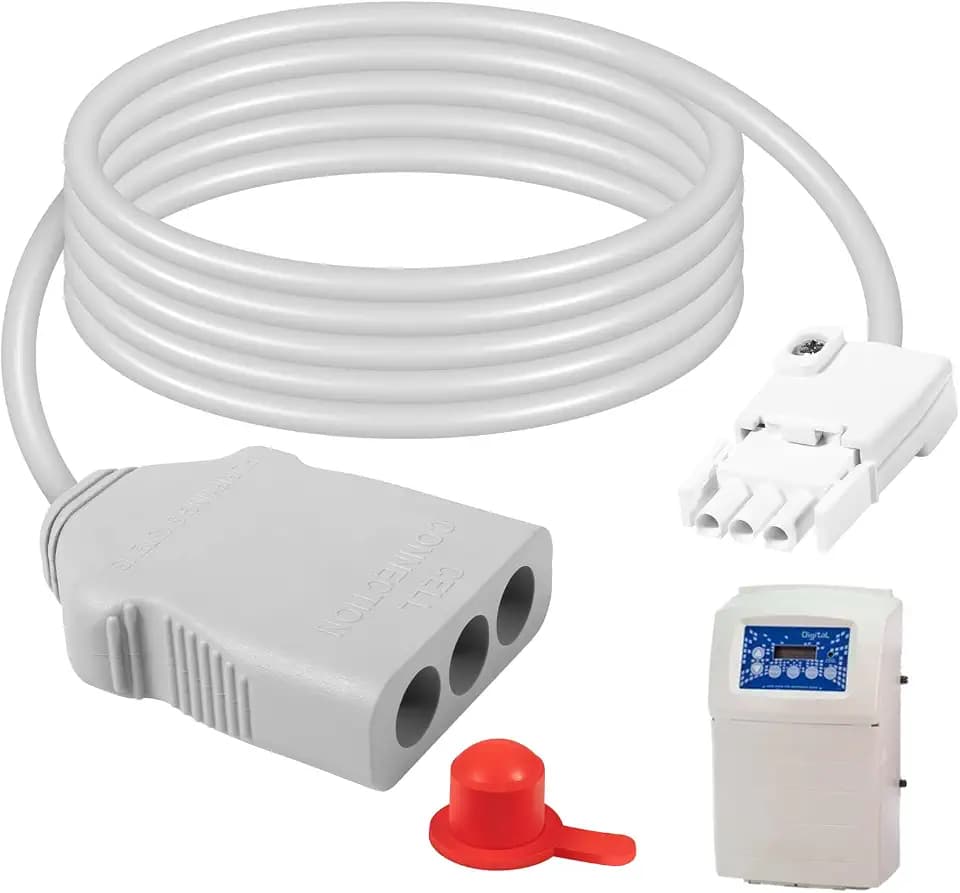 952 Salt Cell Cord w/ 3 Pin Connector, 12 Foot, Replacement for Autopilot 952 Saltwater Chlorination Systems, Fit for AutoPilot Pool Pilot Digital, Nano, Nano Plus