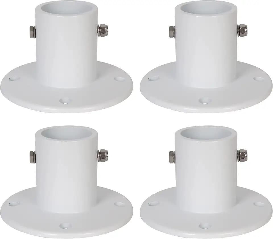 HECASA Deck Anchor Flange Cast Above Ground Pool Ladders Handrails