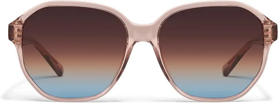 QUAY - Sunglasses for Men & Women, Round Lenses with UV Protection