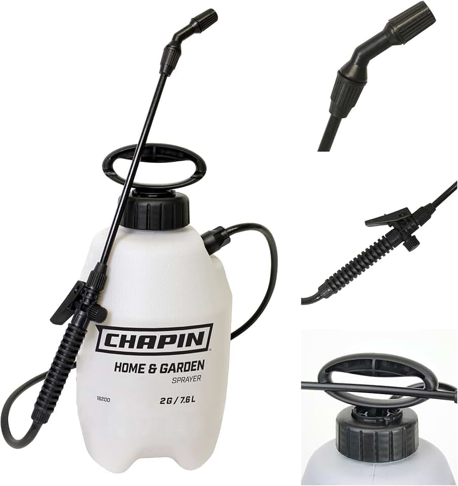 CHAPIN 16200 2-Gallon Pump Sprayer for Lawn, Garden & Weed Control