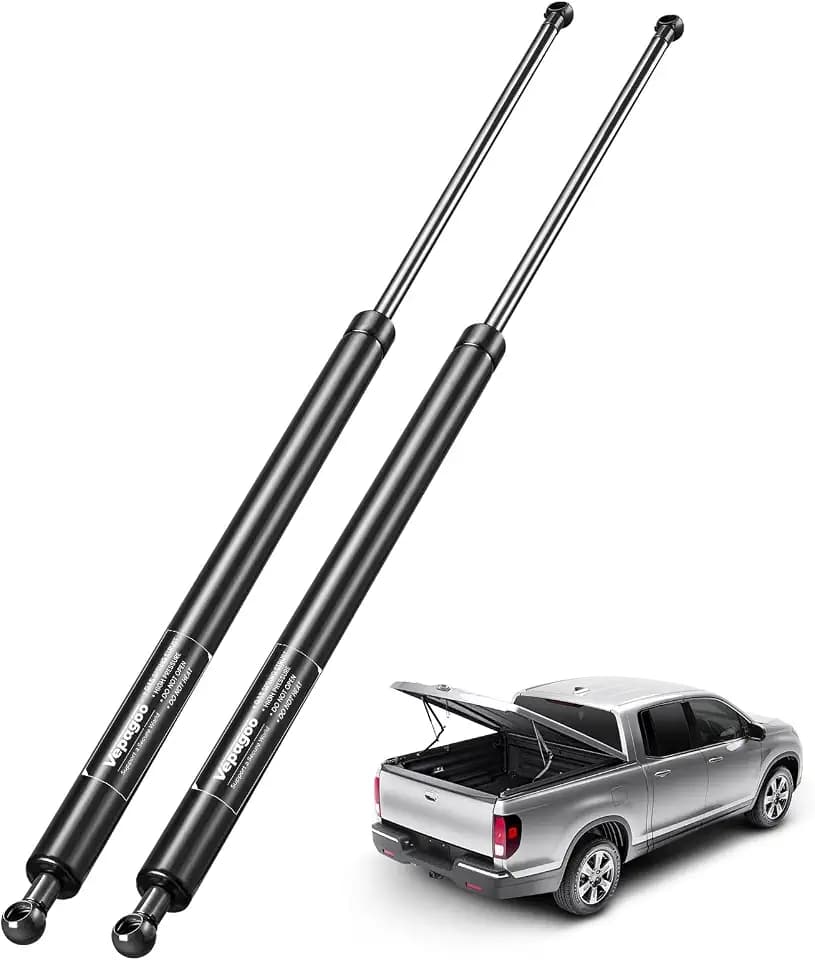 Vepagoo 28 inch 250Lb Heavy Duty Gas Struts for Truck Bed Cover, 2Pcs