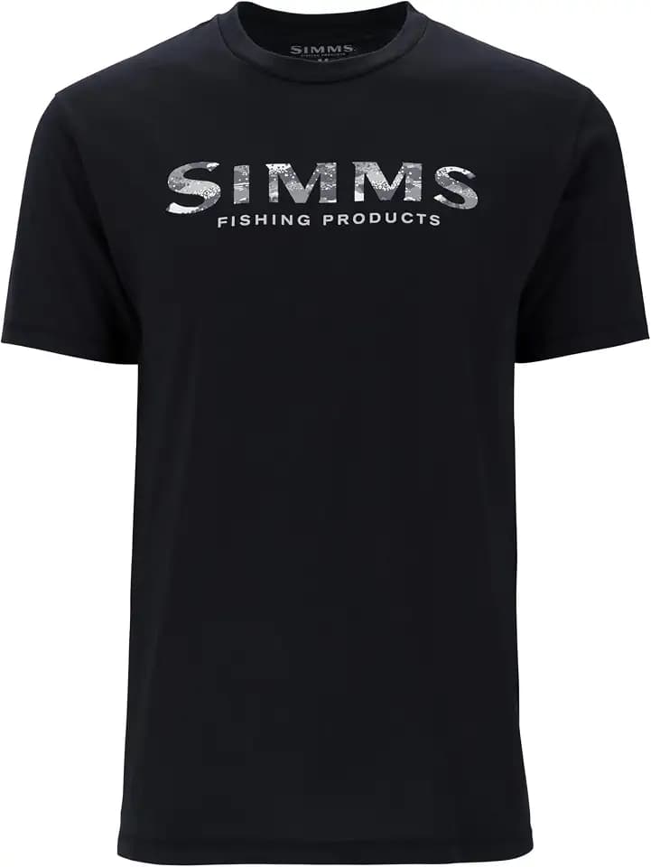 Simms Mens Shroud Fill Logo T-Shirt