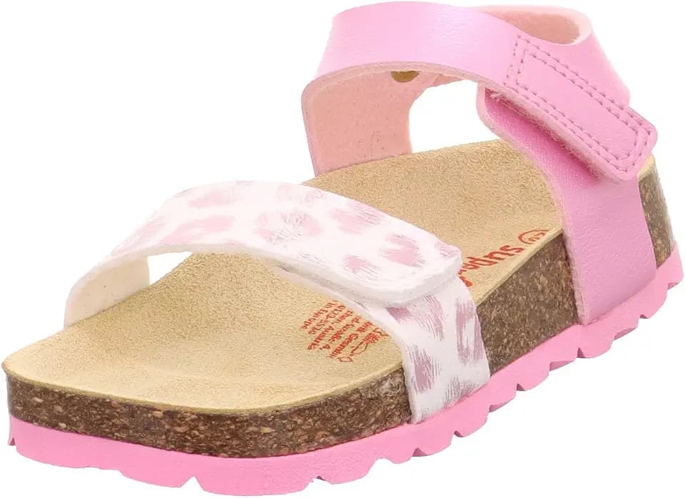 Superfit Mädchen FUSSBETTPANTOFFEL Rosa 5530