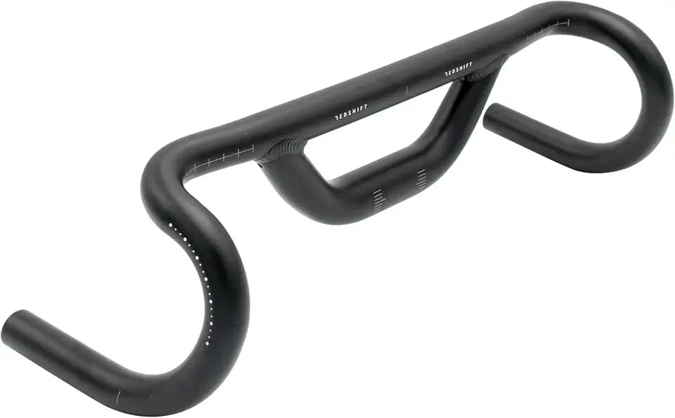 REDSHIFT Top Shelf Low Flare Handlebar, Alum Drop Bar, 70mm Rise, 41cm