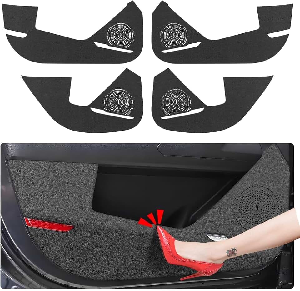 Car Door Anti Kick Pad for Kia Sportage Accessories 2024 2025 2026 Protector Mat Dirty Collision Stickers Inner Decorative Protection
