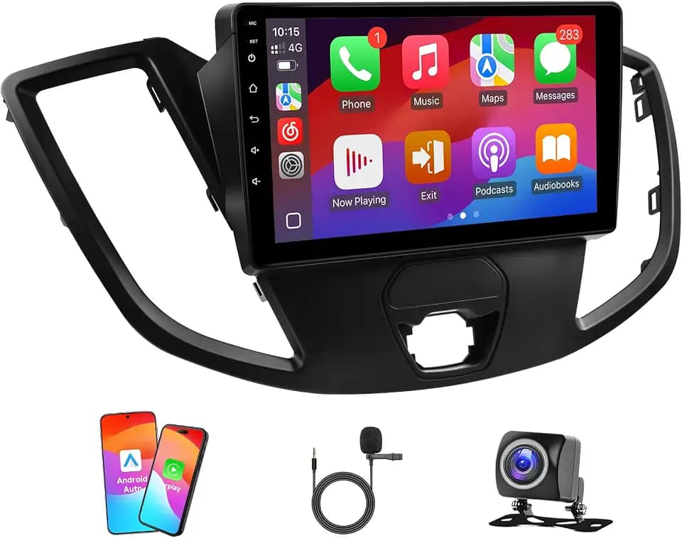 Leadfan 8 Core Car Stereo Radio for Ford Transit 2013-2019 Upgrade